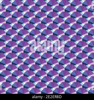 Abstract purple geometrical background - Vector. Seamless repeat vector. Stock Vector