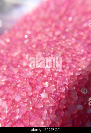 Pink Hydrate Pink color An hydrate silica jell crystals Stock Photo - Alamy