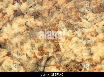 Light beige onyx with black and white blotches and veins. Background, texture, pattern. Stock Photo