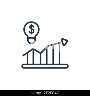 Demand outline vector icon. Thin line black demand icon, flat vector simple element illustration from editable marketing concept isolated stroke on wh Stock Vector