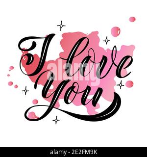 I love you Stock Vector