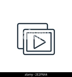 Dizi outline vector icon. Thin line black dizi icon, flat vector simple element illustration from editable asian concept isolated on white background Stock Vector