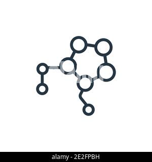 Constellation outline vector icon. Thin line black constellation icon, flat vector simple element illustration from editable astronomy concept isolate Stock Vector