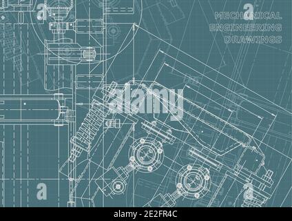 Mechanical engineering drawing. Machine-building industry. Instrument ...