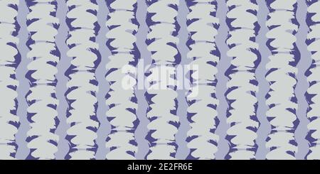 Seamless original pattern. Long colored stripe. Vector abstract hand drawing with stripes of acrylic paints and brushes Stock Vector
