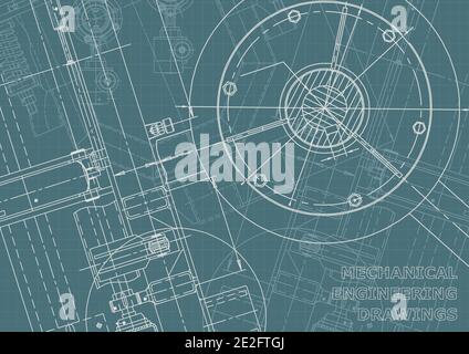 Vector. Engineering. Mechanical instrument making. Corporate Identity Stock Vector