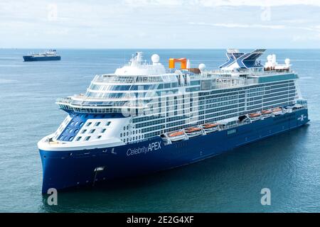 Celebrity Apex, edge-class cruise ship operated by Celebrity Cruises, a