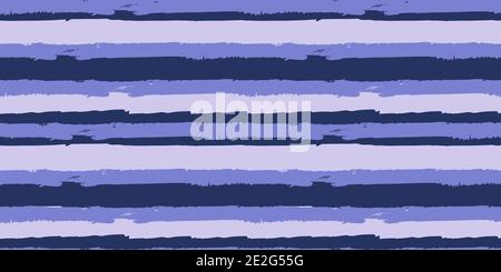 Seamless original pattern. Long colored stripe. Vector abstract hand drawing with stripes of acrylic paints and brush Stock Vector