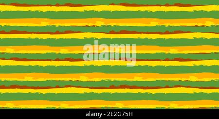 Seamless original pattern. Long colored stripe. Vector abstract hand drawing with stripes Stock Vector