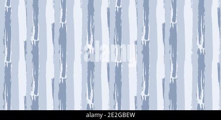Seamless original pattern. Long colored stripe. Vector abstract hand drawing with stripes of acrylic paints and brushes Stock Vector