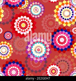 Stylized Spring Flowers Stock Vector