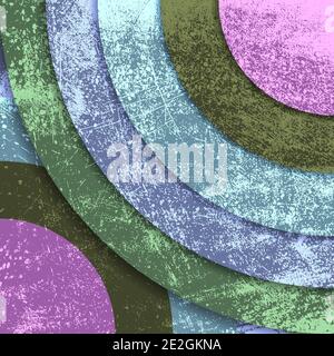 Abstract Quarter Grunge Background Stock Vector