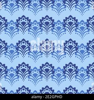 Abstract blue flowers Stock Vector Image & Art - Alamy