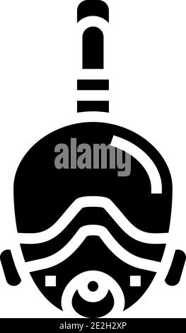 Scuba diving gauge glyph icon, diving and underwater, measure sign ...