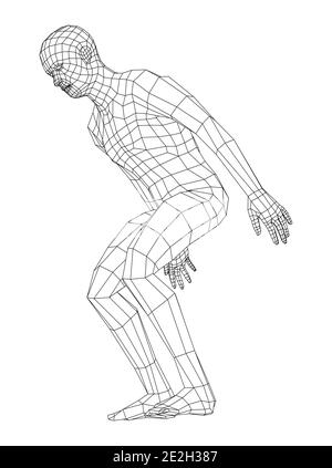 Single continuous line drawing of young Japanese culture ninja warrior with  jumping kick attack pose. Martial art fighting samurai concept. Trendy one  line draw graphic design vector illustration 7767708 Vector Art at