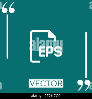 files Linear icon. Editable stroke line Stock Vector