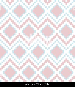 Argyle, diamond shape seamless pattern background suitable for fashion textile, knitwear, graphics Stock Vector