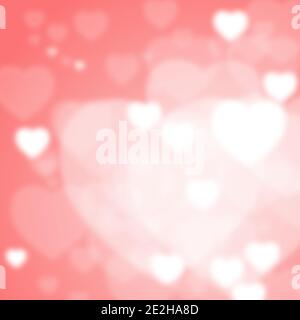 Valentine Bokeh Stock Vector