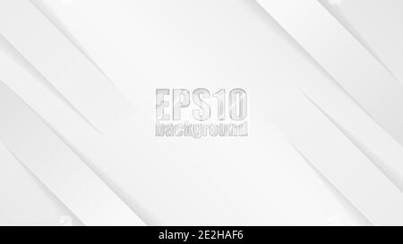 EPS10 monochrome abstract vector background. Graphic effect based on band in relief. An easy to use element. Perfect for any use. Stock Vector