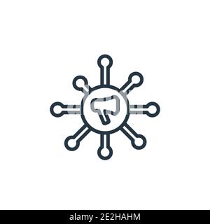 Viral Video icon. Simple flat element from content collection. Creative ...