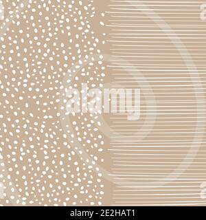 abstract irregular dots and lines background vector illustration Stock Vector