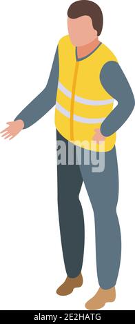 Potential candidate icon. Isometric of potential candidate vector icon for web design isolated on white background Stock Vector