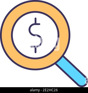 Management accounting RGB color icon Stock Vector Image & Art - Alamy