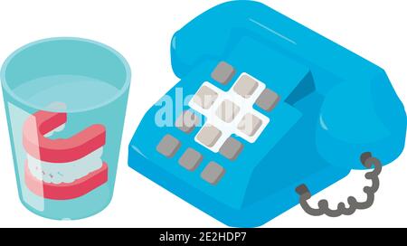 Dental consultation icon. Isometric illustration of dental consultation vector icon for web Stock Vector