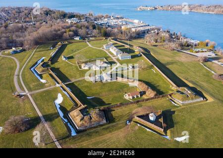 Fort George National Historic Site, Niagara-on-the-Lake, Ontario, Canada