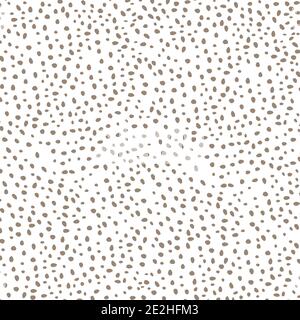 uneven dots or spots on white background vector illustration Stock Vector
