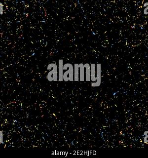 Black Grainy Texture Stock Vector