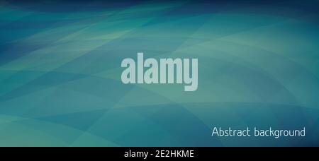 Abstract dark textured background with shades of green and blue. Vector graphic pattern. CMYK color mode Stock Vector