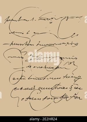 background texture of medieval handwriting of the papyrus, plain text for the background. vector Stock Vector