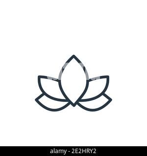 Chakra outline vector icon. Thin line black chakra icon, flat vector simple element illustration from editable india concept isolated on white backgro Stock Vector