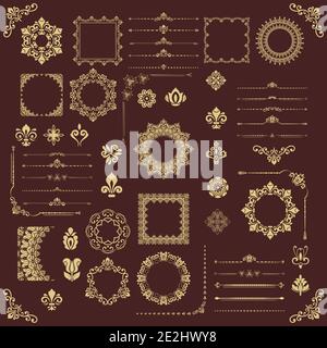 Vintage Set of Patterns Stock Vector