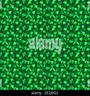 Seamless Background - Green leaves Stock Vector