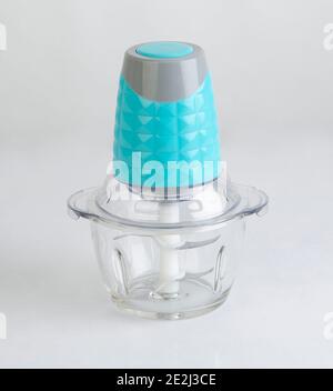 Food processor isolated on white background Stock Photo