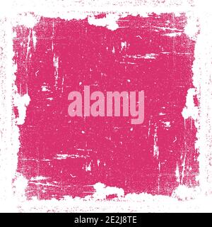Pink Textured Frame Stock Vector