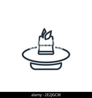 Lasagne outline vector icon. Thin line black lasagne icon, flat vector simple element illustration from editable gastronomy concept isolated stroke on Stock Vector