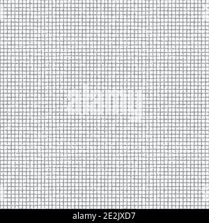 Grey textured check pattern pattern design, vector checked plaid. Stock Vector