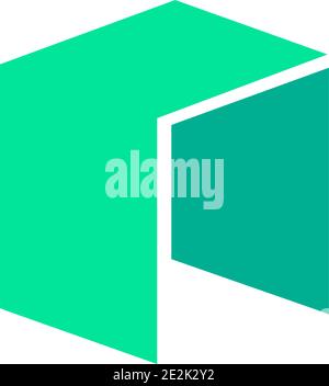 Popular cryptocurrency (altcoin)  icon vector illustration / Neo[NEO] Stock Vector