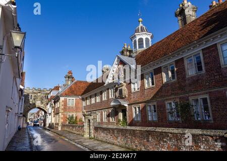 College of Matrons, High Street, Salisbury, Wiltshire, UK. Stock Photo