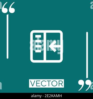 start vector icon Linear icon. Editable stroked line Stock Vector