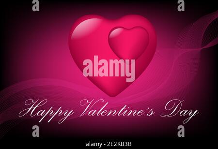 Symbol heart for love design graphics symbol heart concept valentines day Stock Vector