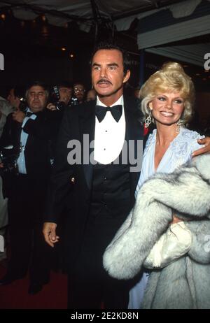 Loni Anderson and Burt Reynolds on May 13, 1980. Credit: Ralph ...