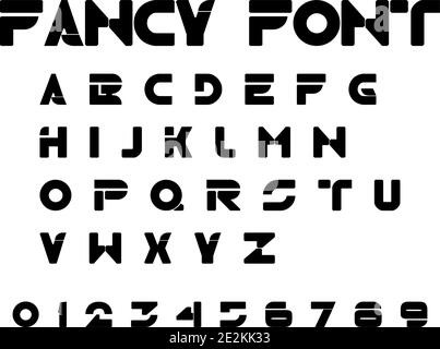 fancy font alphabet