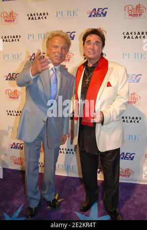 LAS VEGAS - FEBRUARY 20, 2008: Siegfried Fischbacher and Roy Horn arrive at the Grand Opening of Bette Midler's 'The Showgirl Must Go On' at Caesars Palace February 20, 2008 - Caesars Palace Las Vegas, NV United States People: Siegfried Fischbacher, Roy Horn Credit: Storms Media Group/Alamy Live News Stock Photo