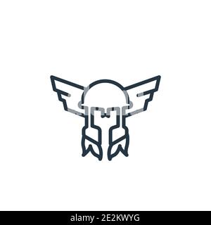 Thor's hammer Mjolnir icon black color vector I flat style simple image ...