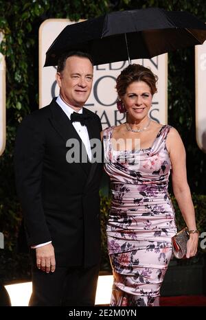 Tom Hanks and Rita Wilson - 17 January 2010, Beverly Hills, CA - The ...