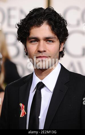 Adrian Grenier at the 67th Golden Globe Awards ceremony, held at the Beverly Hilton hotel in Los Angeles, CA, USA on January 17, 2010. Photo by Lionel Hahn/ABACAPRESS.COM (Pictured: Adrian Grenier) Stock Photo